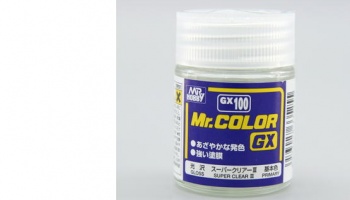 Mr. Color GX 100 - Super Clear III 18ml - Gunze