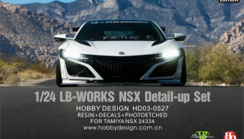 LB-Works Honda NSX Wide Body Kit - Hobby Design