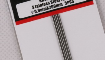 Stainless Steel Tube 0.9mm*200mm - Hobby Design