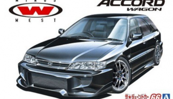 SLEVA  171,-Kč 25% DISCOUNT - Accord Wagon 1996 (Honda) 1/24 - Aoshima