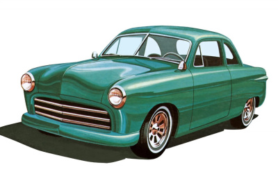 1949 Ford Coupe The 49'er - AMT