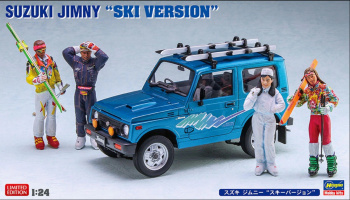 SLEVA 265,- Kč 30% DISCOUNT - Suzuki Jimny Ski Version 1/24 - Hasegawa