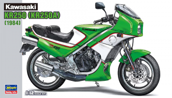 SLEVA 250,-Kč 28% DISCOUNT - Kawasaki KR250 (KR250A) (1984) 1/12 - Hasegawa
