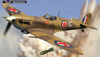 Spitfire Mk.Vc "Over Yugoslavia" 1/72 - Kovozávody Prostějov