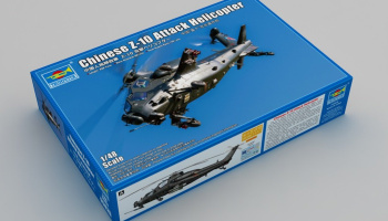 SLEVA 210,-Kč 20% DISCOUNT - Chinese Z-10 Attack Helicopte 1/48 - Trumpeter