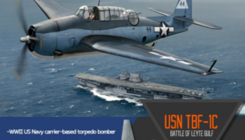 SLEVA 12% DISCOUNT - USN TBF-1C "Battle of Leyte Gulf" 1/48 - Academy