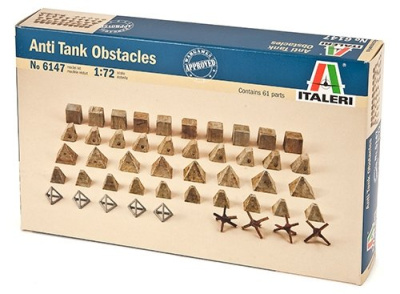 Anti tank obstacles (1:72) - Italeri