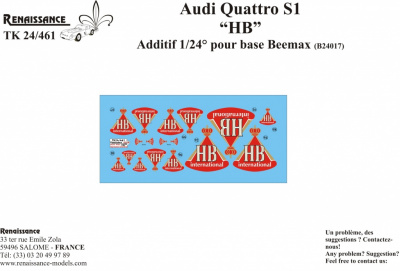 Audi Quattro S1 - Renaissance