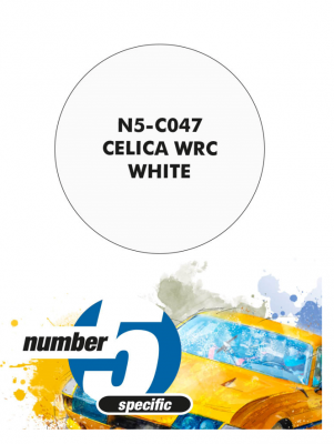 Celica WRC White  Paint for Airbrush 30 ml - Number 5