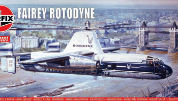 Fairey Rotodyne (1:72) Classic Kit VINTAGE vrtulník A04002V - Airfix