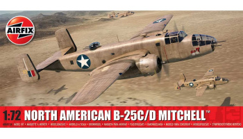 North American B-25C/D Mitchell (1:72) Classic Kit letadlo A06015A - Airfix