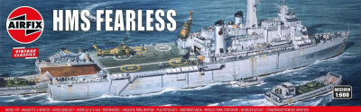 Classic Kit VINTAGE loď A03205V - HMS Fearless (1:600) - Airfix