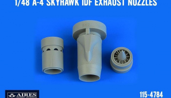 1/48 A-4 Skyhawk IDF exhaust nozzles for HOBBY BOSS kit