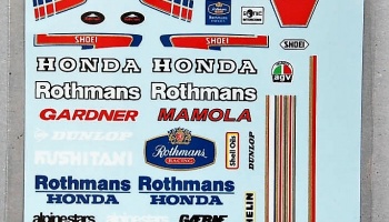 Honda NS500 Rothmans 85' W. Garder & R. Mamola - Decalpool