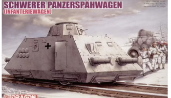 SLEVA 180,-Kč  20% DISCOUNT - Schwerer Panzerspähwagen (Infanteriewagen) (s.SP) 1:35 - Dragon