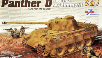 SLEVA 280,-Kč 20% DISCOUNT - Pz.Kpfw. V Sd.Kfz. 171 Panther Ausf. D w/Zimmerit (2in1)6945 Pz.Kpfw. V Sd.Kfz. 171 Panther Ausf. D w/Zimmerit (2in1)