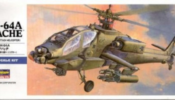 SLEVA 100,-Kč 30% DISCOUNT - AH-64 Apache (1:72) - Hasegawa