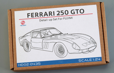 Ferrari 250 GTO Detail-up Set  For F 123370 1/24 - Hobby Design