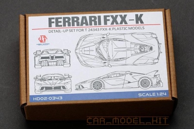 Ferrari FXX-K Detail-UP Set For T 24343 - Hobby Design