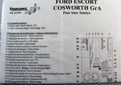 Ford Escort Cosworth Grade Up - Renaissance