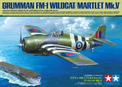 Grumman FM-1 Wildcat/Martlet Mk.V 1/48 - Tamiya