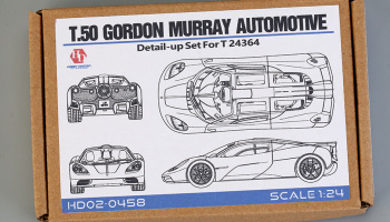 T.50 Gordon Murray Automotive Detail-up Set For T (24364) 1/24 - Hobby Design