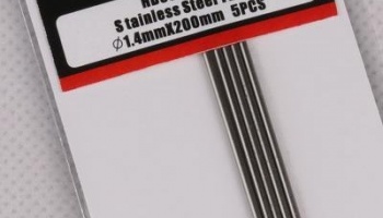 Stainless Steel Tube 1.4mm*200mm - Hobby Design