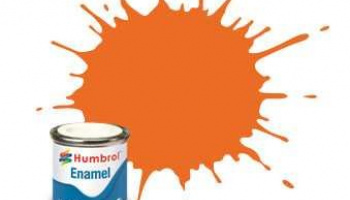 Humbrol barva email AA0046 - No 46 Orange - Matt - 14ml