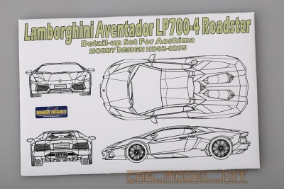 Lamborghini Aventador LP700-4 Roadster Detail-up Set For Aoshima - Hobby Design