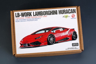 LB-Work Lamborghini Huracan For Aoshima Huracan Models - Hobby Design