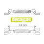 Long springs for exhausts - Type 1 1/12 - Decalcas