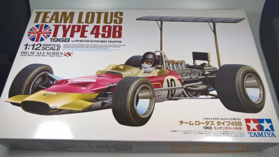 Lotus 49B 1968 w/PE Parts 1/12 - Tamiya