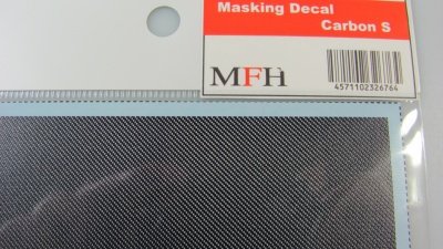 Masking Decal Carbon S - Model Factory Hiro