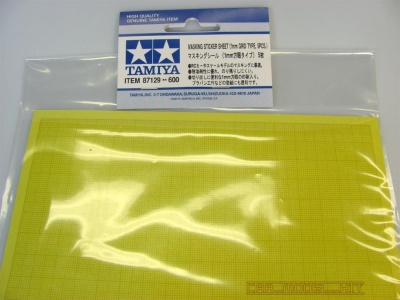 Masking Sticker Sheet (1 mm Grid, 5 pcs)  - Tamiya