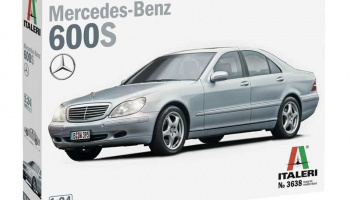 Model Kit auto 3638 - Mercedes Benz 600S  (1:24) - Italeri