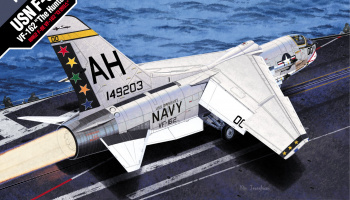 Model Kit letadlo 12521 - USN F-8E VF-162 "The Hunters" (1:72) -Academy