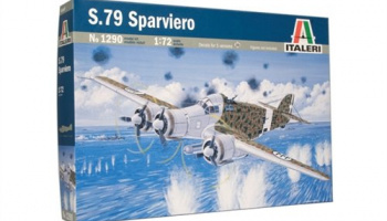 Model Kit letadlo 1290 - S.79 Sparviero (1:72) - Italeri