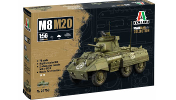 Model Kit military 25759 - M8/M20 (1:56) - Italeri