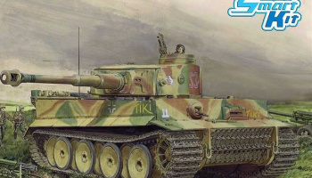Model Kit tank 6885 - Tiger I Early Production "TiKi" Das Reich Division (Battle of Kharkov) (SMART KIT)(1:35)