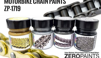 Motorbike Chain Paints - Gold 30ml - Zero Paints