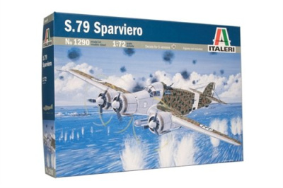 Model Kit letadlo 1290 - S.79 Sparviero (1:72) - Italeri