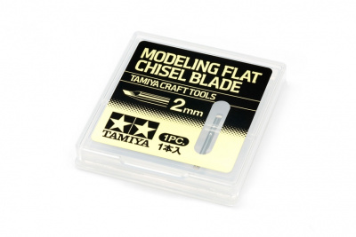 Modeling Flat Chisel Blade 2mm - Tamiya