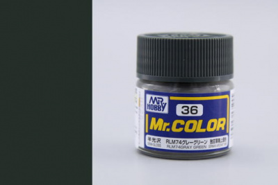 Mr. Color C 036 - RLM74 Gray Green - Gunze