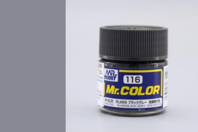 Mr. Color C116 RLM66 Black Gray - Gunze