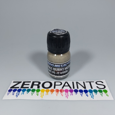 Pale Burnt Metal Paint - 30ml - Zero Metal Finishes - Zero Paints