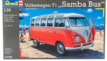 VW T1 SAMBA BUS (1:24) Plastic ModelKit 07399 - Revell