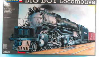 Big Boy Locomotive (1:87) Plastic Model Kit lokomotiva 02165 - Revell