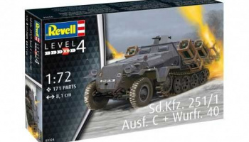 Sd.Kfz. 251/1 Ausf. C + Wurfr. 40 (1:72) - Revell