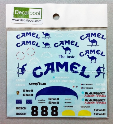 Porsche 962C Camel - Decalpool