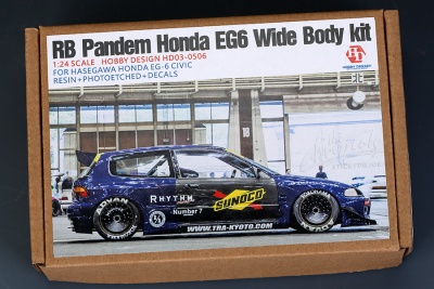 RB Pandem Honda EG6 Wide Body Kit For Hasegawa Honda EG-6 Civic - Hobby Design